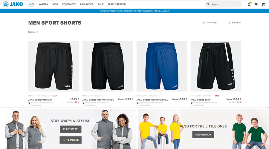 Top 10 Best Workout Shorts Manufacturers in Germany 8 Jako