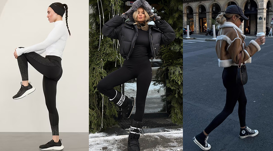 Embrace Comfort and Style: Choose the Perfect Yoga Pants for Autumn and Winter 1 Yoga Pants Winter Wear