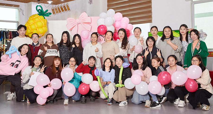 The Joyful Feast of the Goddess Festival in the Sportswear Factory 2 group photo
