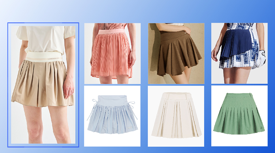 Golf Sportswear Trends 2025: Key August Styles & Manufacturing 3 Pleated Detailing
