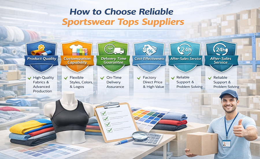 Sportswear Tops Explained: From Tank Tops to Custom OEM Production 4 Choose Reliable Sportswear Factory