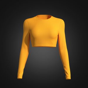 Women Long Sleeved Sports T-shirt
