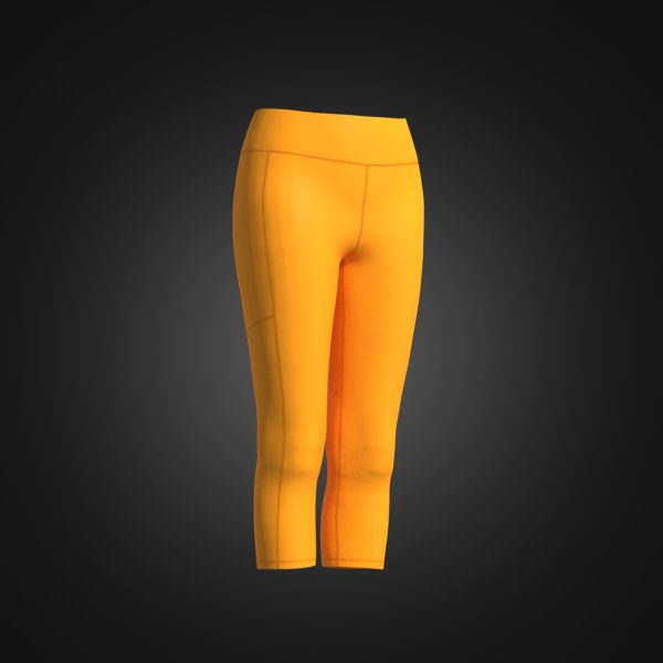 Recyclable Ladies Yoga Pants High Waisted 23 Inch Inseam Leggings 5 Yoga Pants