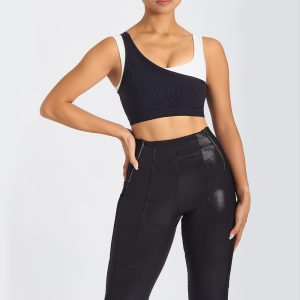 Color-blocking Sports Bra 1