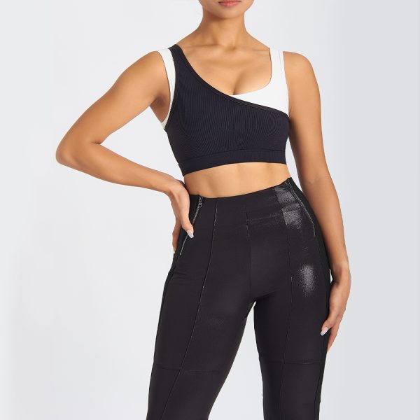 Color-blocking Sports Bra 1