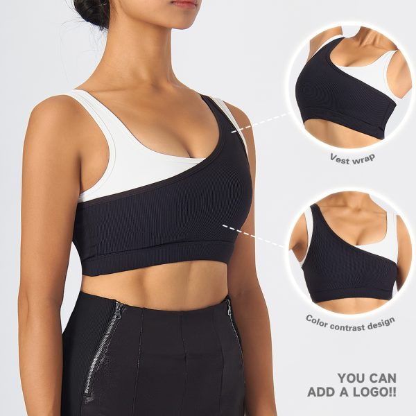 Color-blocking Sports Bra 2
