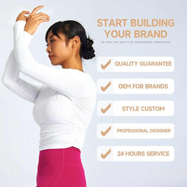Long Sleeve Gym Shirts Quick Drying Skin Friendly Spotrs Tops 5 Gym Shirts 4