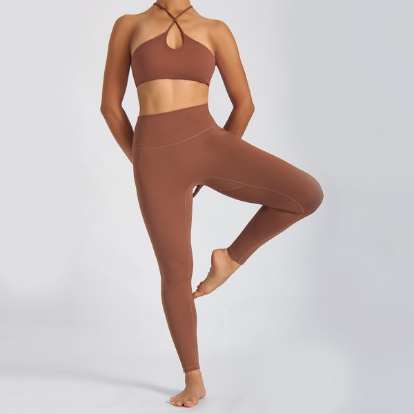 Halter Sports Bra 3