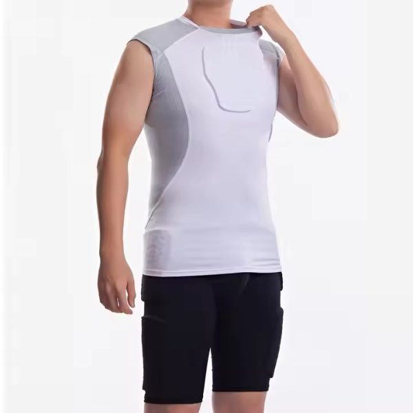 Men's Fitness Anti-collision Vest Protective Basketball Sportwear 4 Men Anti-collision Vest (1)