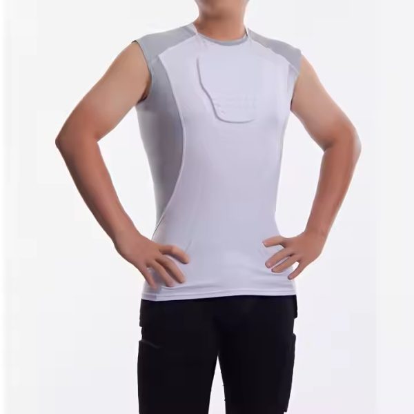 Men's Fitness Anti-collision Vest Protective Basketball Sportwear 2 Men Anti-collision Vest (2)
