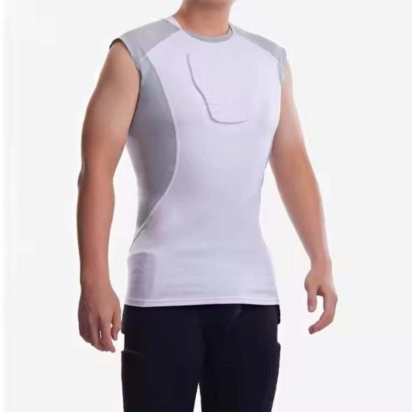 Men's Fitness Anti-collision Vest Protective Basketball Sportwear 3 Men Anti-collision Vest (4)