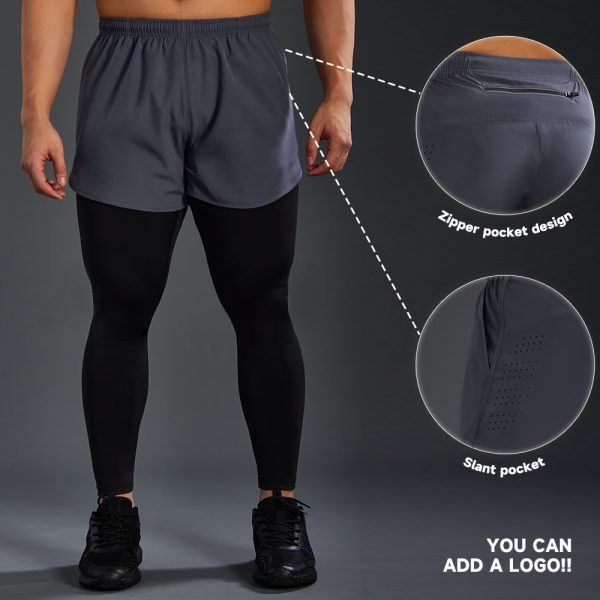 Men's 2 In 1 Training Pants 2