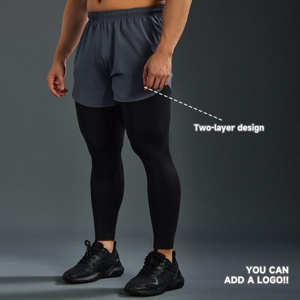 Men's 2 In 1 Training Pants 3