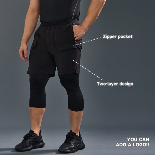 Men's Double-Layer Sweatpants 3