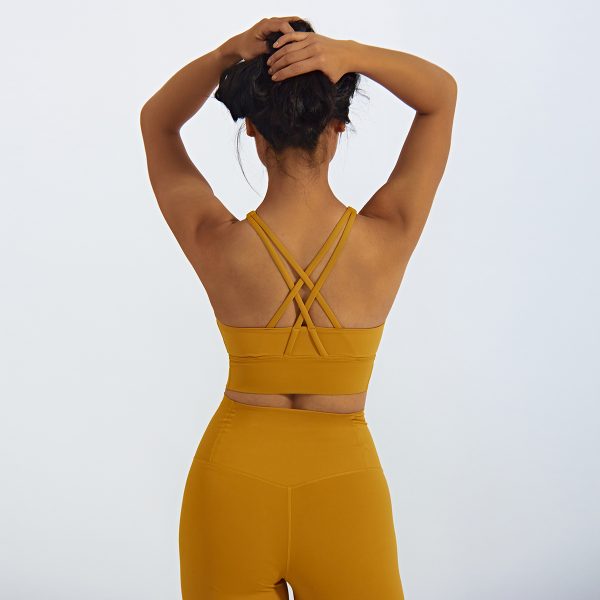 Solid Color Sports Bra 4