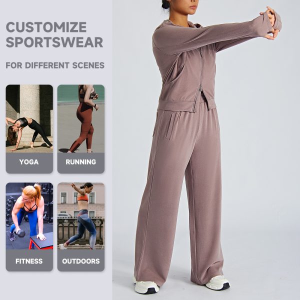 Women's Casual Flare Pants High Waist Lounge Trousers 4 Women’s Casual Flare Pants 1
