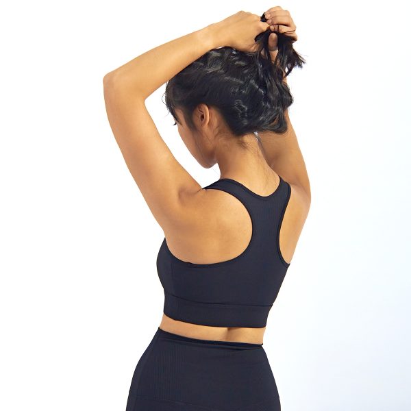 Ribbed Fitness Sports Bras High Elasticity Running Vest 3 Yoga Bra 3