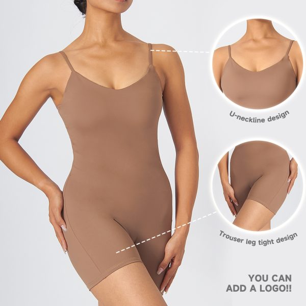 Women Sports Shorts Rompers One Piece Backless Bodysuits 2 women yoga rompers 3