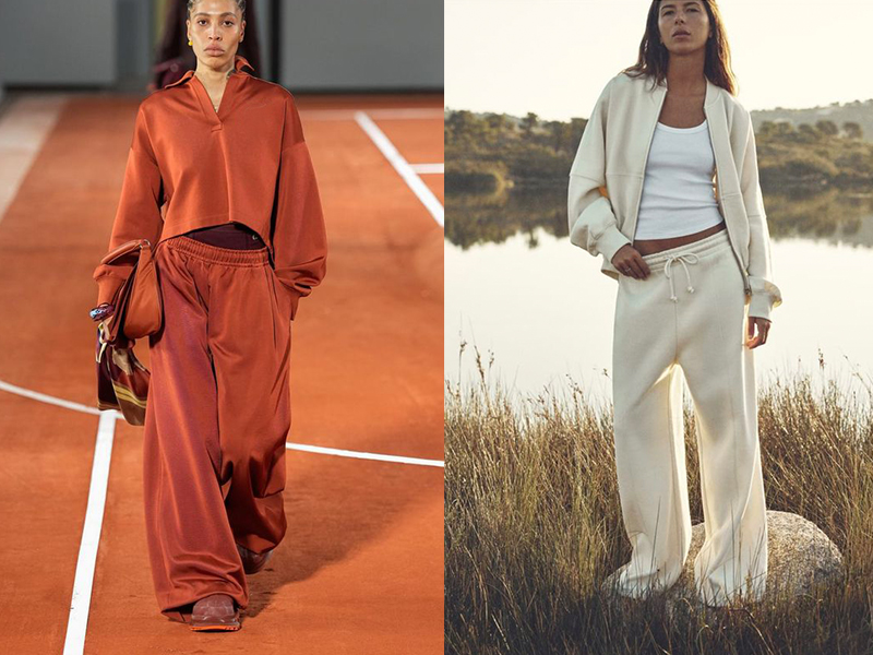 2024 Autumn and Winter Sportswear Trends: Stay Warm and Stylish 3 阔腿裤插图