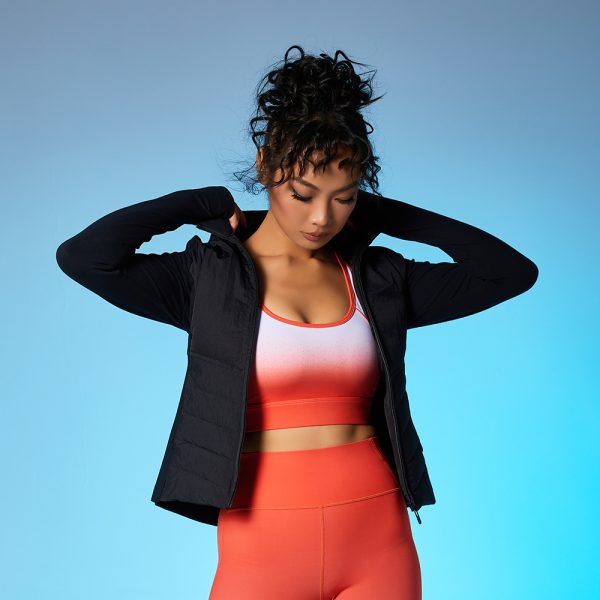 Black Yoga jacket 1