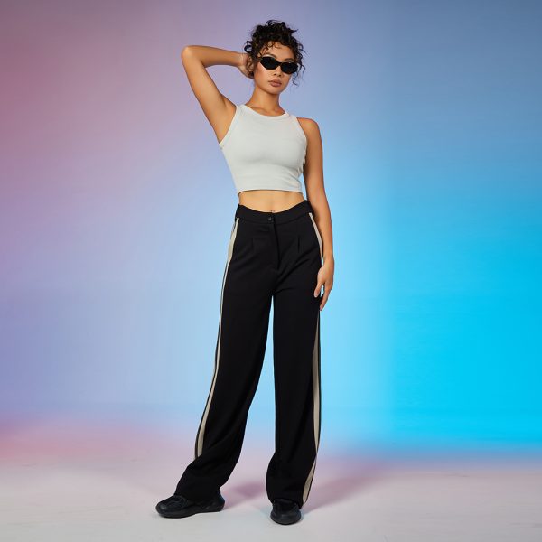 Women's Loose Trousers Wide Leg Long Pants With Pocket 3 women loose pants 4