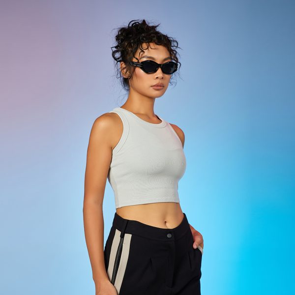 Custom Workout Vest Sleeveless Crop Tops Slim Shirts 2 workout vest 2