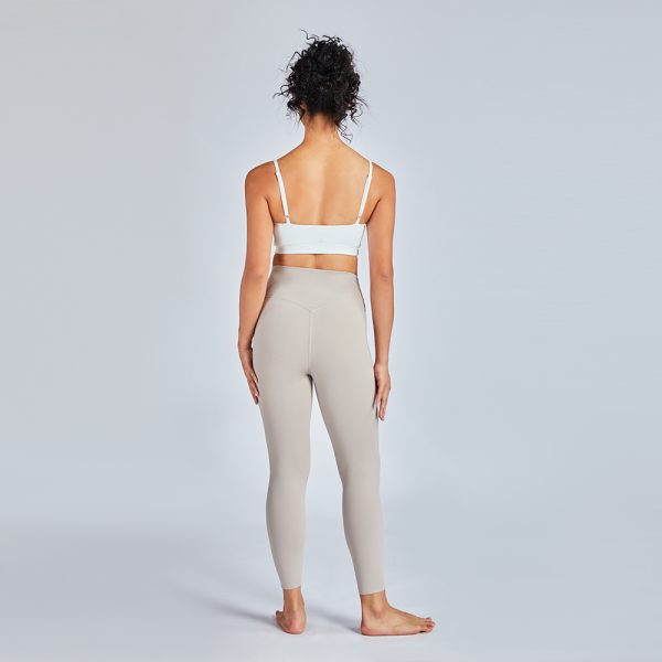Workout Sets For Women Brushed Fabric Two Pieces Yoga Suit 4 brushed fabric yoga set (1)