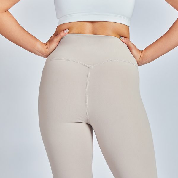 Workout Sets For Women Brushed Fabric Two Pieces Yoga Suit 3 brushed fabric yoga set (2)