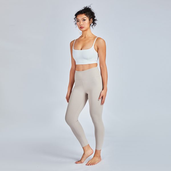 Workout Sets For Women Brushed Fabric Two Pieces Yoga Suit 1 brushed fabric yoga set (3)
