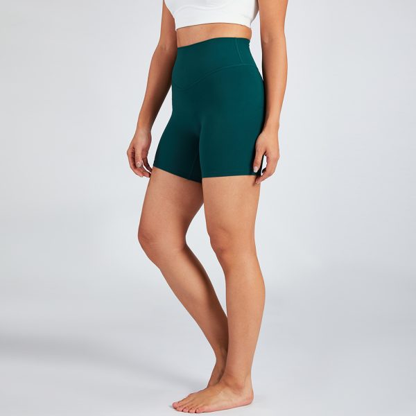 Gym High Waist Yoga Shorts | Quick Dry Workout Sportswear 4 slim yoga shorts