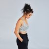 Dot Pattern Sports Bra (1) Dot Pattern Sports Bra (1)