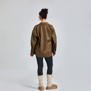 Faux Leather Jacket (4)