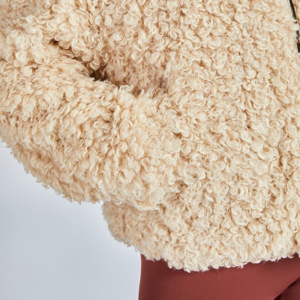 Fur Short Casual Coat (5)