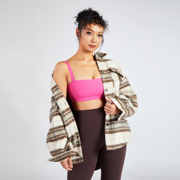 Woolen Plaid Jacket (3)
