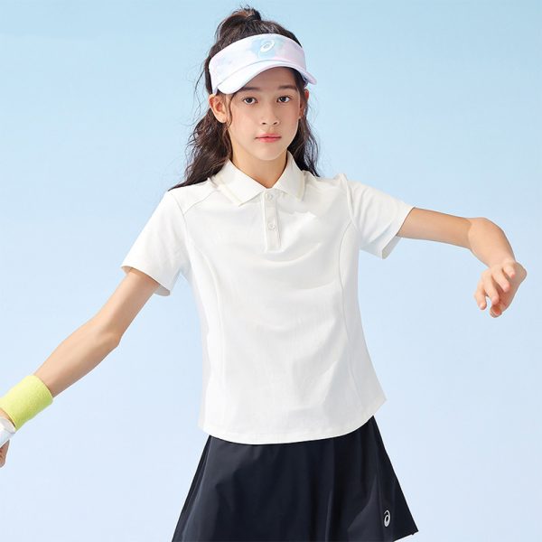 Children's Polo Shirt for Tennis & Golf Quick Dry Sportswear 1 Children's Polo Shirt