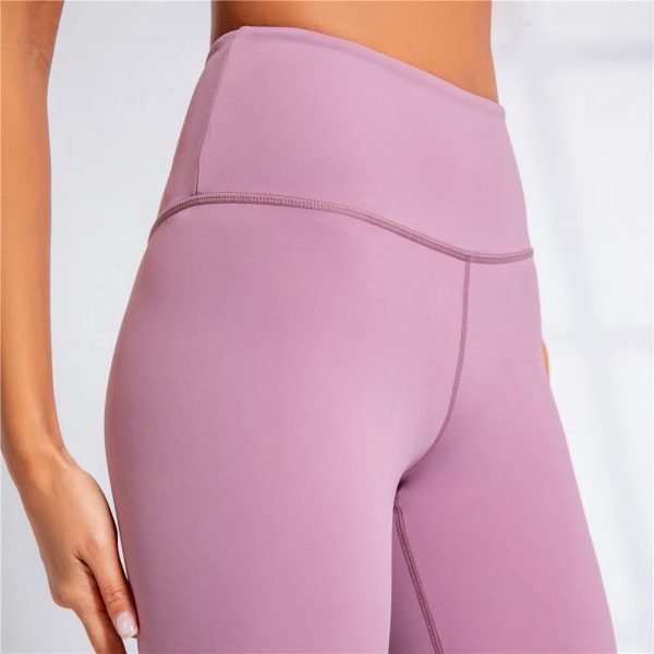 Gym Capris Legging Workout Tights Soft Slim Yoga Pants 2 Gym Capris (2)