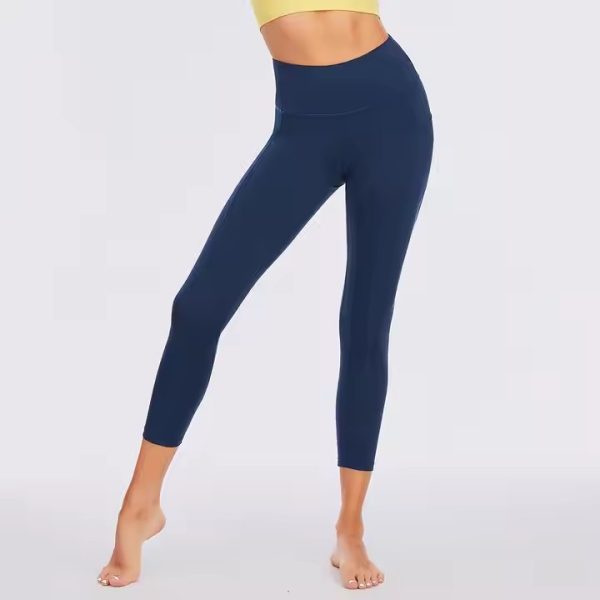 Navy Yoga Capris (5)