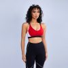 Colorblock V Neck Sports Bra (1)