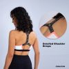 Colorblock V Neck Sports Bra (4)