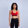 Colorblock V Neck Sports Bra (5)