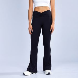 Recycled Nylon Flare Pants