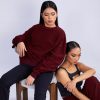 Burgundy Sweatshirt (1) Burgundy Sweatshirt (1)
