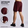 Burgundy Training Shorts (1) Burgundy Training Shorts (1)