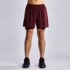 Burgundy Training Shorts (2) Burgundy Training Shorts (2)