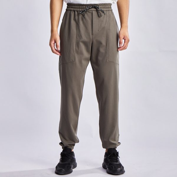 Men’s Casual Jogger Pants with Adjustable Drawstring Custom 3 Casual Jogger Pants (2)