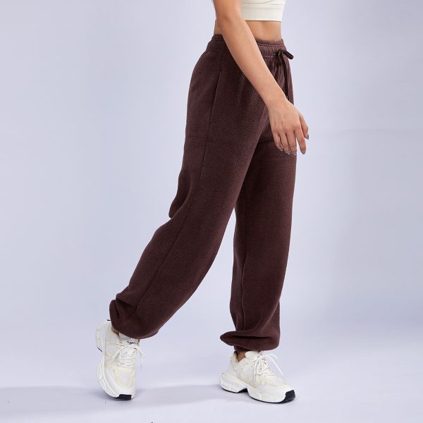 Drawstring Fleece Sweatpants (4)