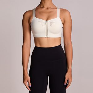 Front Zip Sports Bra