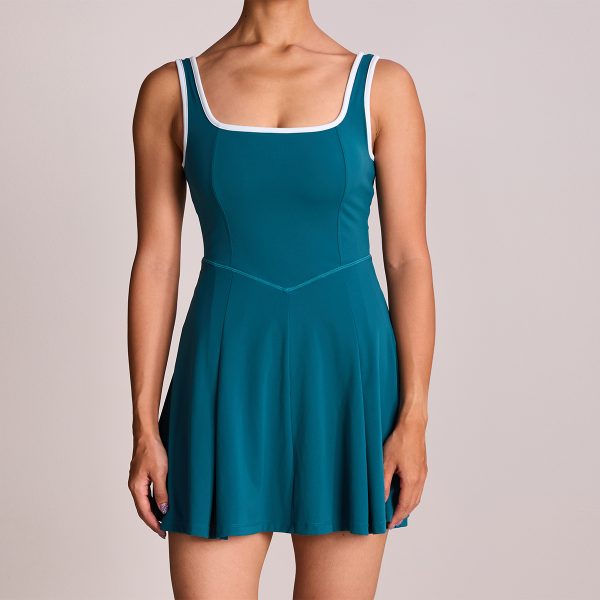 Lycra Tennis Dress with Easy-Off Back Design Inner Shorts 2 Lycra Tennis Dress (1)