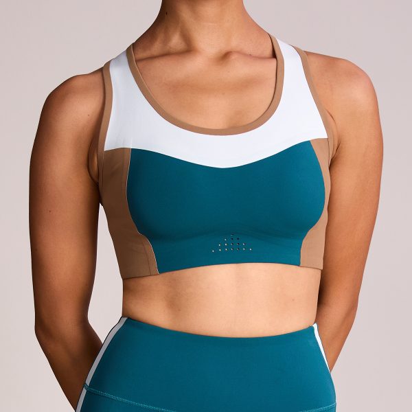 Lycra Yoga Set Colorblock Open-Back Bra And High Stretch Pants 2 Lycra Yoga Set (5)