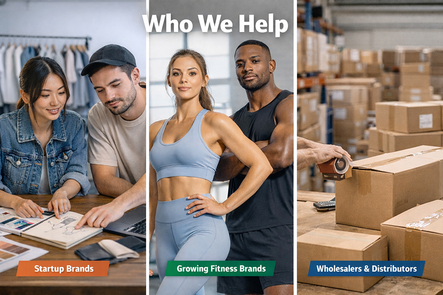 Who lcukpanther sportswear factory helps